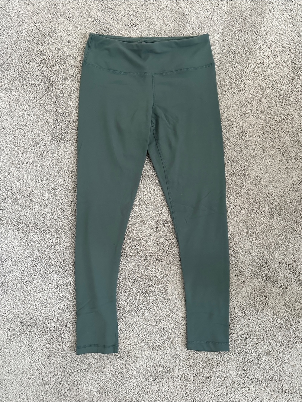 90 Degree By Reflex Dark Green Kids Leggings